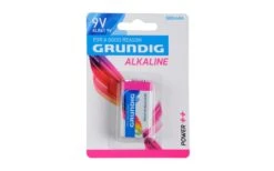 Grundig Alkaline Batterie E-Block 9V / 500 MAh
