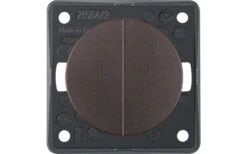 Berker Wippenschalter Silber