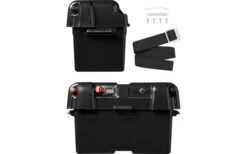 PAT Batteriebox V02 Mit USB-Steckdose, 12V-Steckdose & Voltmeter IP44 -BergFit Outdoor Angebote Store 253939 2278382