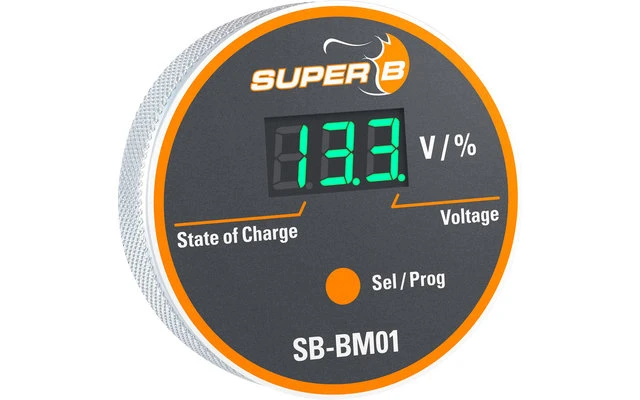 Super B SB-BM01 Batteriemonitor 1 Super B SB-BM01 Batteriemonitor