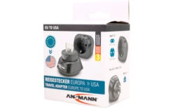 Ansmann Reisestecker / Adapter EU To US 9 Ansmann Reisestecker / Adapter EU To US -BergFit Outdoor Angebote Store 287953 2641216