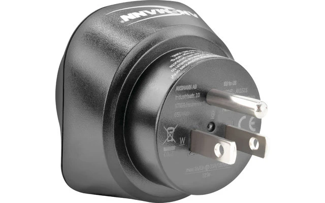 Ansmann Reisestecker / Adapter EU To US 4 Ansmann Reisestecker / Adapter EU To US – Bild 4