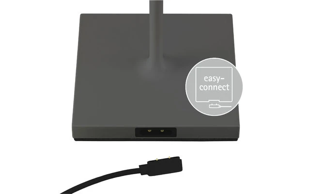 Sigor Nuindie Outdoor Akku-Tischleuchte Rund 380mm Anthrazit 3 Sigor Nuindie Outdoor Akku-Tischleuchte Rund 380mm Anthrazit – Bild 3