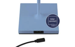 Sigor Nuindie Outdoor Akku-Tischleuchte Rund 380mm Blau -BergFit Outdoor Angebote Store 316172 2535850