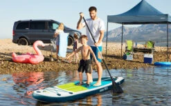 Camptime Naos 10.0 SUP Set Aufblasbares Stand Up Paddling-Board Inkl. Paddel Und Luftpumpe -BergFit Outdoor Angebote Store 335895 2250520