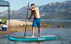 Camptime Polaris 11.0 SUP Set Aufblasbares Stand Up Paddling-Board Inkl. Paddel Und Luftpumpe -BergFit Outdoor Angebote Store 343419 2631317