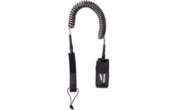 Indiana SUP Coil Leash Sicherheitsleine Schwarz