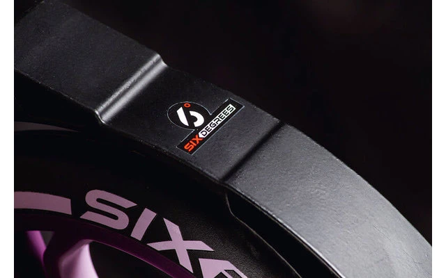 Six Degrees Aluminium Klappbarer Scooter Lila 3 Six Degrees Aluminium Klappbarer Scooter Lila – Bild 3