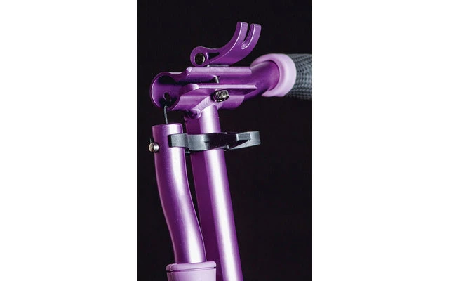 Six Degrees Aluminium Klappbarer Scooter Lila 5 Six Degrees Aluminium Klappbarer Scooter Lila – Bild 5