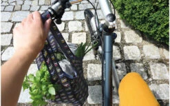 VW Collection T1 Bulli Shopper Einkaufstasche 15 Liter Blau