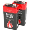 Ansmann Alkaline E Block Rauchmelder Batterie 9V 2 Stück