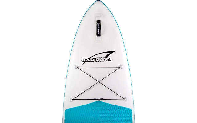 White Water Funboard 10'2" Aufblasbares Stand Up Paddling-Board Inkl. Paddel Und Luftpumpe Oceanpetrol 5 White Water Funboard 10'2" Aufblasbares Stand Up Paddling-Board Inkl. Paddel Und Luftpumpe Oceanpetrol – Bild 5