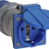 Brennenstuhl CEE Adapter 240V 16A Auf Schuko 3 Polig Grau Blau