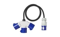 PAT CEE 3 Fach Verteiler 16 A 150 Cm 3 X 2,5 Mm² -BergFit Outdoor Angebote Store 443975 3407519