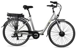 LLobe SilverLine City-E-Bike 28 Zoll 10 Ah Silber -BergFit Outdoor Angebote Store 454553 3149423