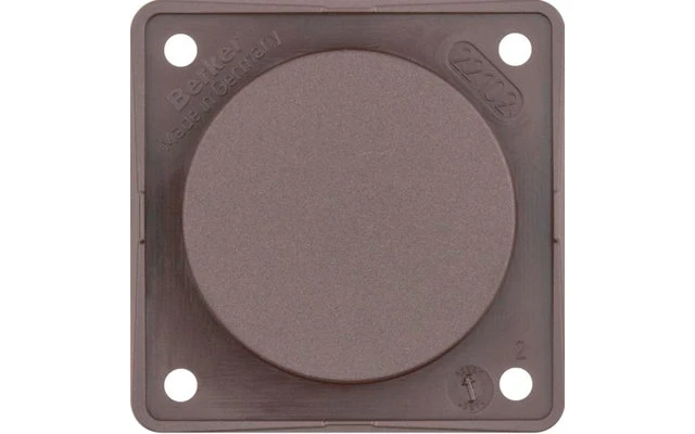 Berker Integro Blindverschluss Grau Glänzend 1 Berker Integro Blindverschluss Grau Glänzend