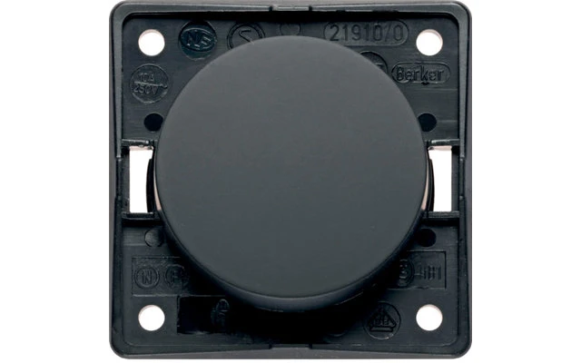 Berker Integro Taster Schließer Mit Schraubklemmen Anthrazit Matt 6 Berker Integro Taster Schließer Mit Schraubklemmen Anthrazit Matt – Bild 6