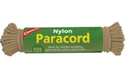 Coghlans Paracord Fallschirmseil 15,25 M Schwarz -BergFit Outdoor Angebote Store 495279 3451398