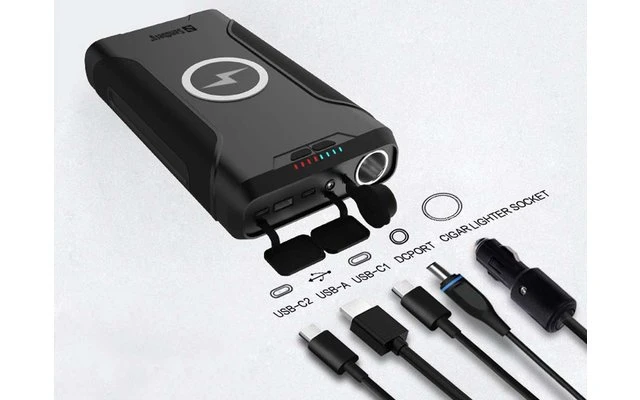 Sandberg Survivor Powerbank 7in1 72000 MAh 2 Sandberg Survivor Powerbank 7in1 72000 MAh – Bild 2