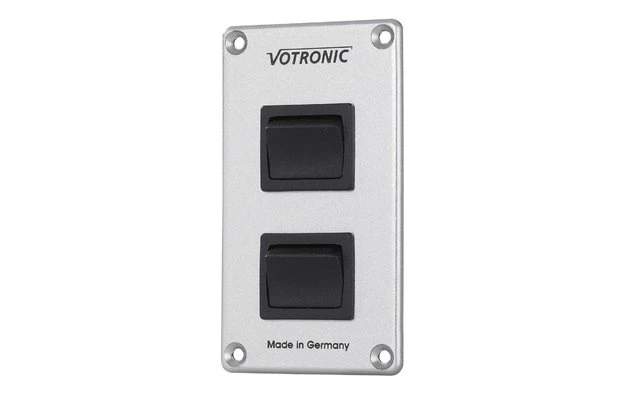 Votronic Schalter-Panel 2 X 16 A S Für Die Bordelektrik 1 Votronic Schalter-Panel 2 X 16 A S Für Die Bordelektrik