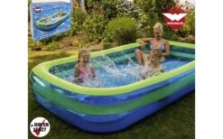 Happy People Jumbo Pool Planschbecken 305 X 183 X 50 Cm -BergFit Outdoor Angebote Store 517394 3371525