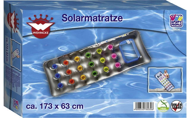 Happy People Solar Luftmatratze 190 X 70 Cm 2 Happy People Solar Luftmatratze 190 X 70 Cm – Bild 2