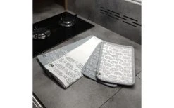 Pufz Küchenhandtuch Wohnmobil Weiß/grau 2er Pack -BergFit Outdoor Angebote Store 553912 3655616