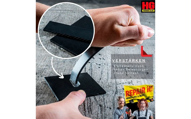 HGPower Glue Schweißnaht Aus Der Flasche Klebstoff Reparaturset Mini 2-teilig 2 HGPower Glue Schweißnaht Aus Der Flasche Klebstoff Reparaturset Mini 2-teilig – Bild 2