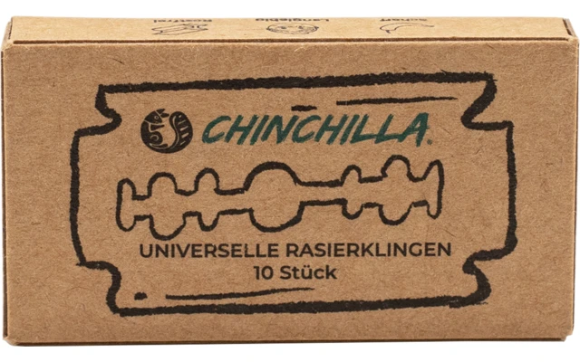 Chinchilla Rasierklingen Für Rasierhobel Universell 10 Stück 1 Chinchilla Rasierklingen Für Rasierhobel Universell 10 Stück