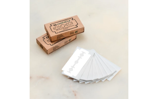 Chinchilla Rasierklingen Für Rasierhobel Universell 10 Stück 3 Chinchilla Rasierklingen Für Rasierhobel Universell 10 Stück – Bild 3