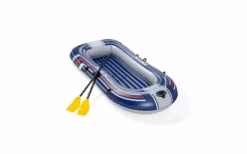 Bestway Hydro Force Treck X1 Schlauchboot Set 4 Teilig Für 2 Personen Mit 2 Paddeln 228 X 121 X 32 Cm -BergFit Outdoor Angebote Store 599223 4463483
