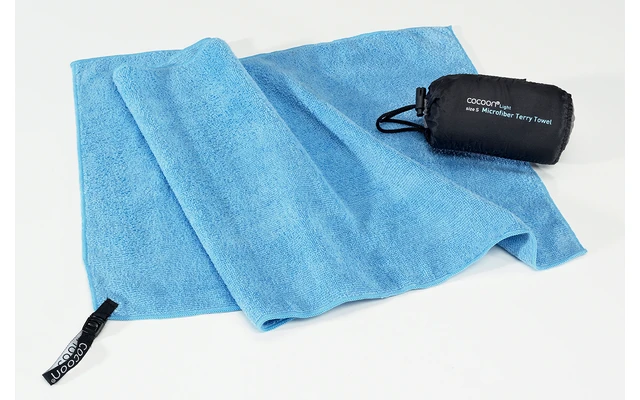 Cocoon Microfiber Handtuch Light Light Blue S 1 Cocoon Microfiber Handtuch Light Light Blue S