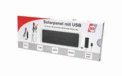 IWH Multifunktionale Solarpanel Powerbank Mit USB 12 V 5 Watt -BergFit Outdoor Angebote Store 632219 4426007