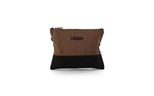 Barebones Reißverschlusstasche Neelum Large Zipper Pouch Khaki 1 Barebones Reißverschlusstasche Neelum Large Zipper Pouch Khaki