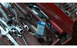 HydraCell Mini-Notlicht Grau/blau Einzelpack -BergFit Outdoor Angebote Store 759908 5097836