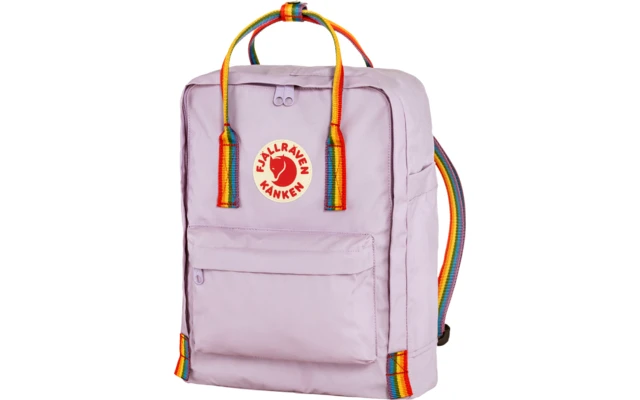 Fjällräven Kanken Rainbow Rucksack 16 Volumen Black-Rainbow Pattern 6 Fjällräven Kanken Rainbow Rucksack 16 Volumen Black-Rainbow Pattern – Bild 6