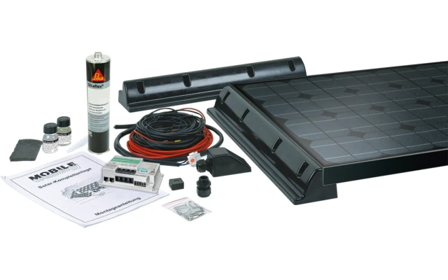 Büttner Elektronik Power Line MT 90 Solar-Komplettanlage 90 Wp 2 Büttner Elektronik Power Line MT 90 Solar-Komplettanlage 90 Wp – Bild 2