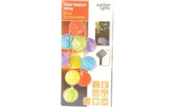 Solar Lampionkette LED Bunt 240 Cm 3 Solar Lampionkette LED Bunt 240 Cm -BergFit Outdoor Angebote Store 88272 589363